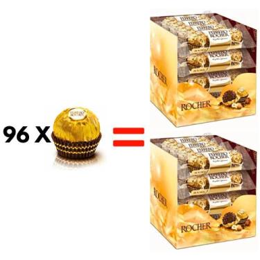 Imagem de 2 Caixas De Bombom Chocolate Ferrero Rocher