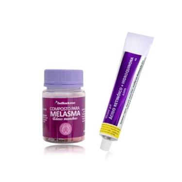 Imagem de Kit Melasma Belladona 30 cápsulas + Creme Gel Clareador 30g