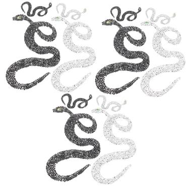 Imagem de STOBOK 12 Peças patch de strass adesivo de lantejoulas bordado decoração costura remendo requintado roupas e acessórios instantâneo bolsas carga para Cola quente distintivo aplique
