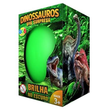 Imagem de GGB Plast Dinossauro Ovo Surpresa Brilha no Escuro