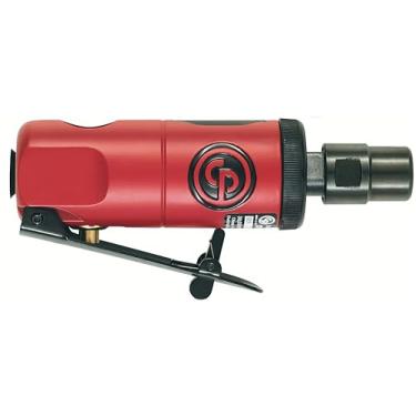 Imagem de Chicago Pneumatic Esmerilhadeira de matriz reta pneumática CP876-1/4 pol. (6 mm), 0,3 HP / 220 W - 30.000 RPM