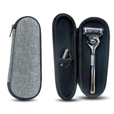 Imagem de Estojo de transporte para lâminas de barbear ProGlide, estojo de viagem compatível com lâminas de barbear /1958