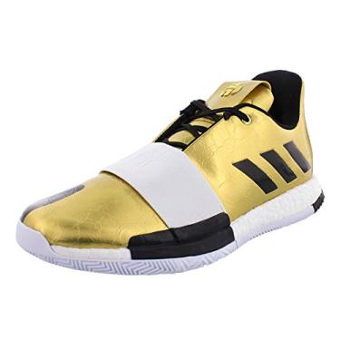 Imagem de adidas Harden Vol. 3 X James Harden Tênis de basquete masculino, Dourado, 47