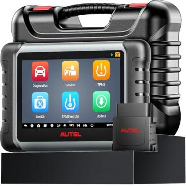 Imagem de Autel Scanner MaxiPRO MP808Z-TS, ferramenta de verificação de controle bidirecional baseada no Android 11, codificação ECU, TPMS completo, mais de 36 serviços, 2023 atualizado de MP808TS/MP808BT, todos os sistemas de diagnóstico, autenticação automática FCA