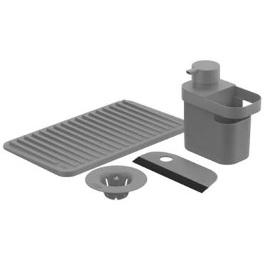 Imagem de Kit Organizador Para Pia Trium Chumbo 4 Peças - Ou