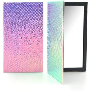 Imagem de Paleta de sombras Palette Pro Palete de maquiagem vazia caixa de maquiagem paleta de cosméticos bandeja de armazenamento paleta para sombra paleta de maquiagem conjunto de maquiagem