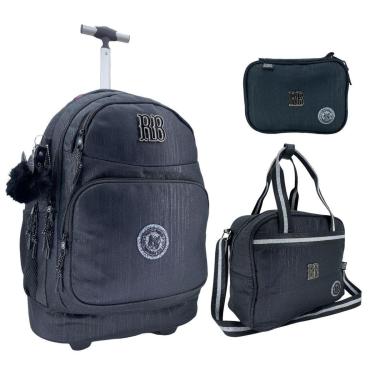 Imagem de Mochila De Rodinha Rebecca Bonbon Lanch e Estojo 24530-Feminino