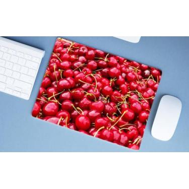 Imagem de Mouse Pad Emborrachado Personalizado Coleção Estampas Frutas, 40 x 30 