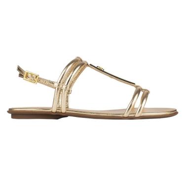 Imagem de Sandália Rasteira Luz da Lua Detalhe Metal