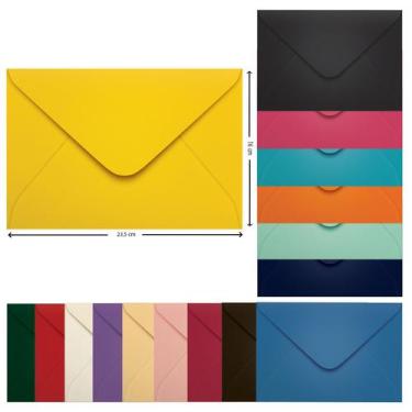 Imagem de Envelope 160x235 Convite Amarelo Rio De Janeiro  100 Unidad - Scrity