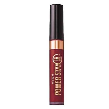 Imagem de Avon Batom Líquido Power Stay Tô De Vinho Marsala - 6Ml