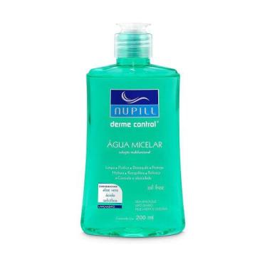 Imagem de Água Micelar Skincare Demaquilante Dermecontrol 200ml Nupill