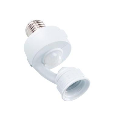 Imagem de Sensor De Presença Soquete E27 Margirius Com Luz/ Desliga, Branco