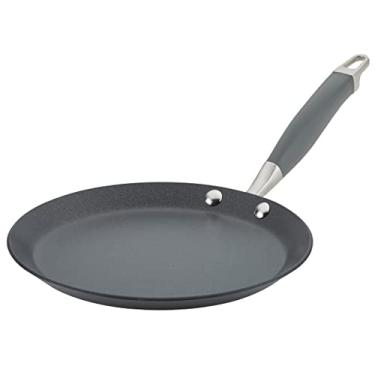 Imagem de Anolon Panela de crepe antiaderente anodizada rígida Advanced Home, 24 cm - Pedra da lua