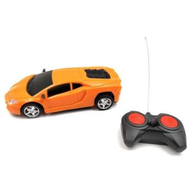Imagem de Carrinho De Controle Remoto Lamborghini Laranja Bw024Lr 1:18 - Importw