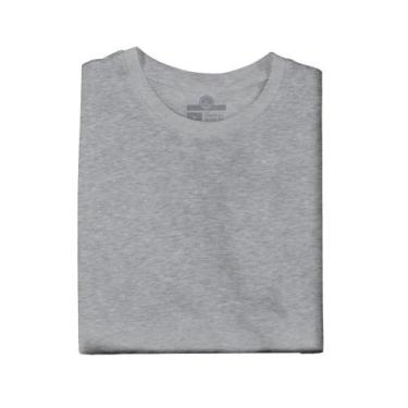 Imagem de Camiseta Manga Comprida Basic Lisa - Polo Match, M, Mescla