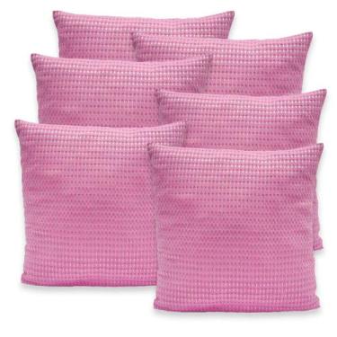 Imagem de Kit 6 Capas de Almofadas Favinho 40x40 C/ Zíper PIQUET Estampadas - Be