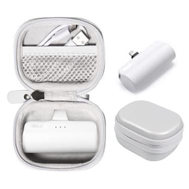 Imagem de CaseSack Capa para carregador portátil pequeno compatível com carregador portátil USB-C pequeno iWALK, Anker Nano, JEJILL, LanLuk, Charmast, LENUTO, Swyop, VEGER, Feob, Taegila, YHO