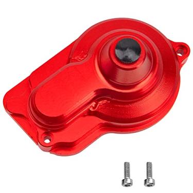 Imagem de Vgoohobby Auminum Alloy Gear Cover Gearbox Protective Cover Compatible with 1/18 Mini-T 2.0 2WD Stadium RC Truck Upgrade Parts (Red)