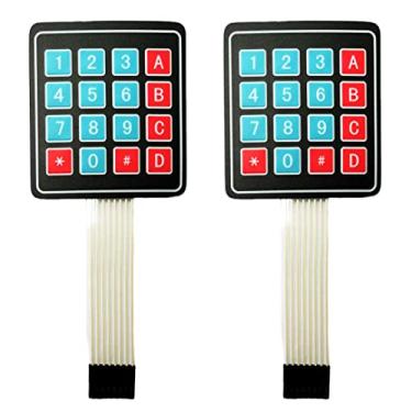 Imagem de DIYables Teclado 4 x 4 para Arduino, ESP32, ESP8266, Raspberry Pi, 2 peças