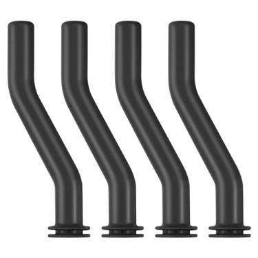 Imagem de MARRTEUM Mangueira de vácuo de borracha 596163 de 4 peças, mangueiras de vácuo de 7,6 cm substitui 593998 797408 para motores a gasolina pequenos Briggs and Stratton e trator de cortador de grama