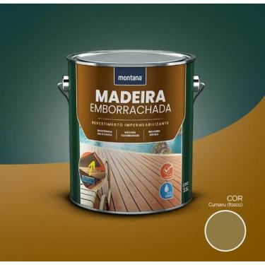Imagem de Revestimento Impermealizante Madeira Emborrachada para Deck e Pergolad