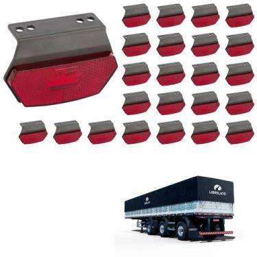 Imagem de 24 Lanterna Diamante Librelato LED Rubi c/ Supt - Fio - DW Componentes