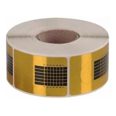 Imagem de 500 Moldes Adesivos De Papel Para Unha Gel Fibra Lindos - Mr Vendas