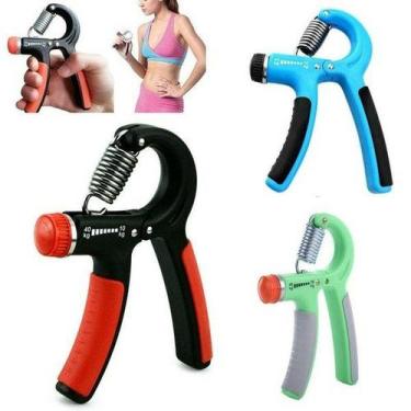 Imagem de Flexor De Punho Ajustável Hand Grip De Mola Antebraço Mãos - riossport