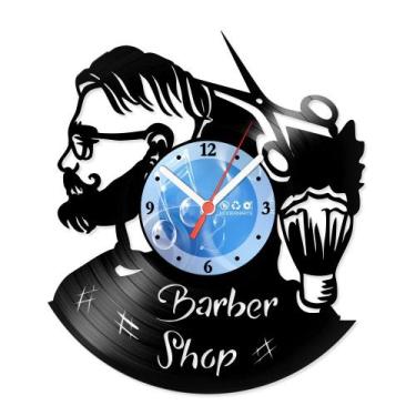 Imagem de Relógio De Parede Disco Vinil Comercial - Barbearia 5 - VCM-020 - Mode