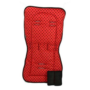 Imagem de Capa para carrinho - vermelho bola preta - ALAN PIERRE BABY