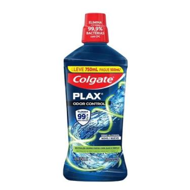 Imagem de Enxaguante Bucal Sem Álcool Colgate Plax Odor Control 750ml, 750ml