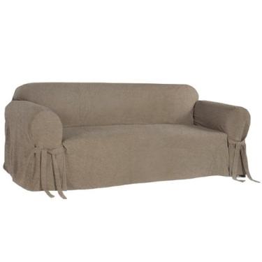 Imagem de Capa Protetor de Sofá 2 lugares Impermeável Acquablock Arranhador Anti