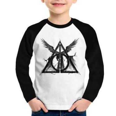 Imagem de Camiseta Raglan Infantil The Tale of the Three Brothers Manga Longa - 