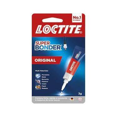 Imagem de Super Bonder 3gr Original Cola Adesivo Henkel Loctite Cx c/24