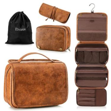 Imagem de Bolsa de Higiene Elviros 3 em 1 - Organizador de Viagens Multifunciona