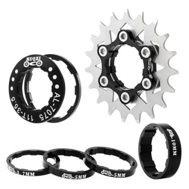 Imagem de ZOCKZ Roda dentada de cassete de velocidade única 12/13/14/15/16/17/18/19/20/21/22T MTB Kit de conversão de velocidade única bicicleta roda dentada de cassete de bicicleta de velocidade única para