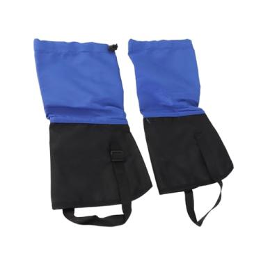 Imagem de Polainas de Perna, Acessórios de Caminhada Com Polainas de Neve de Nylon de Alto Desempenho para Homens para Caminhadas (Azul)