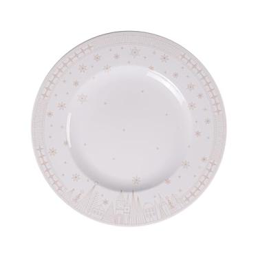 Imagem de Tramontina Prato Panetone Casa Natal Capodanno em Porcelana Decorada 28 cm
