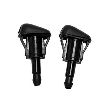 Imagem de 5113049AA Substituição direta para 08-18 DODGE GRAND CARAVAN, 08-17 CHRYSLER TOWN & COUNTRY, 09-14 VOLKSWAGEN ROUTAN Ajustável durável dianteiro Lh ou Rh limpador de para-brisa lavadora jato bocal