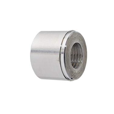 Imagem de ICT Billet Alumínio 1/4" NPT Solda no Cano Feminino Porca Rosqueada inserção Soldável Taper Pipe Thread Connector Fluido Projetado e Fabricado nos EUA Bare 617-6702AL