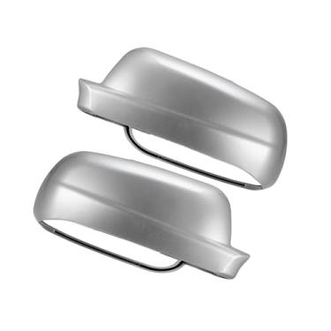 Imagem de Motoforti Tampa do espelho retrovisor NO.3B1857538B/3B0857538 Capa de espelho de porta lateral para Volkswagen Jetta 1998-2004 Plástico ABS prateado 1 par de longa duração