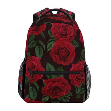Imagem de ALAZA mochila grande personalizada para laptop iPad Tablet Viagem Bolsa escolar com vários bolsos, Laptop, rosa, One Size