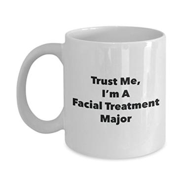 Imagem de Trust Me, I'm A Facial Treatment Major Caneca - Caneca de café divertida - Lindas ideias de presentes de formatura para amigos e colegas de classe (325 ml)