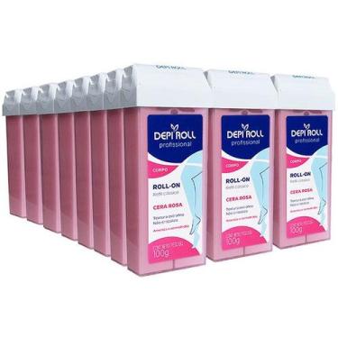Imagem de Depilatorio Depiroll RollOn 100g Rosa  Kit Com 24 Un - Depi Roll