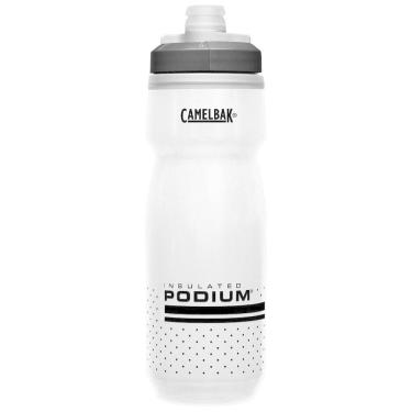 Imagem de Garrafa Camelbak Podium Chill 620ml Branco E Preto Bicicleta