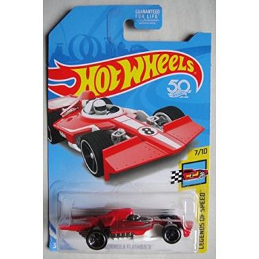 Imagem de Hot Wheels Legends of Speed 7/10, RED Formula Flashback 50 Year Card