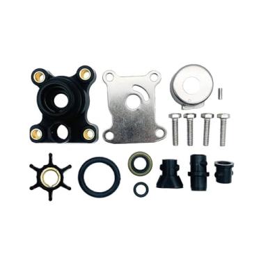 Imagem de Kit de reparo de impulsor de bomba de água, peças de motor de popa para Johnson Evinrude 8hp 9,9hp 15hp 1974-2007 394711 0394711 18-3327