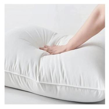 Imagem de Kit 2 Travesseiro Neo Prime Ecopluma 233 Fios 50x70cm  Branco - Camesa