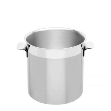 Imagem de Balde de gelo cosmos em aco inox com acabamento fosco 10 cm 0,9 l tram